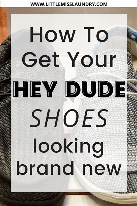 Easy Guide To Clean Hey Dude Shoes Stain Free Tips In Hey Dude