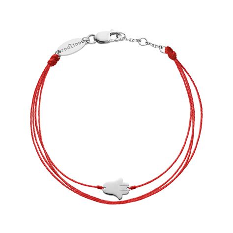 Redline Jewerly Fatma Multistring Bracelet For Women In White Gold