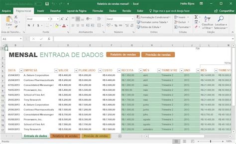 Como Montar Uma Planilha De Vendas No Microsoft Excel Excel E Vba Brasil Hot Sex Picture