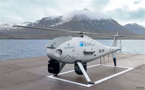 Camcopter Drone For Icelandic Coast Guard