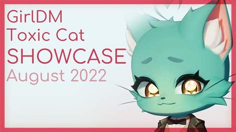 GirlDM Toxic Cat Live2D Showcase YouTube