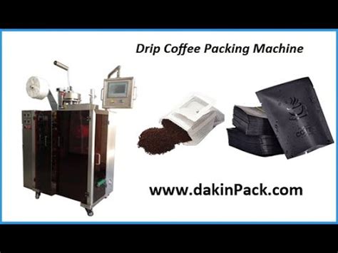 Colombia Drip Coffee Packing Machine YouTube