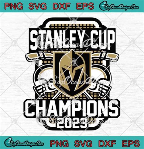 Stanley Cup Champions 2023 SVG Vegas Golden Knights SVG Stanley Cup