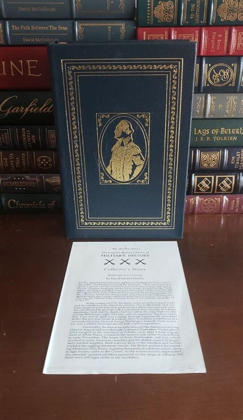 Easton Press Washington S Crossing David Fischer Library Of Military