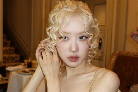 I thought I wasn t wearing anything Rosé wearing a daring nude tone lingerie look