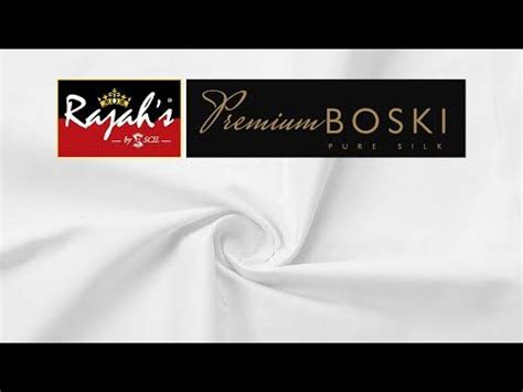 Premium Boski Fabric | Fabric, Silk thread, Pure products