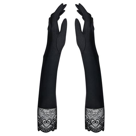 Satenaste rokavice s čipko Miamor Lolita Erotic Shop sex shop