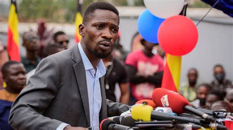 Ugandas Bobi Wine Calls For Peaceful Protests After Polls