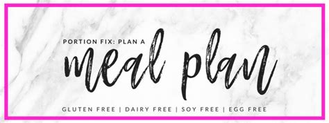 Sample Meal Plan Jess Dukes Meal Planning Allergy Friendly Recipes