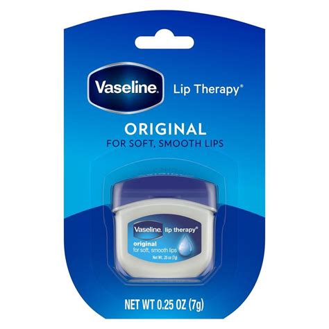 Vaseline Original Lip Therapy 7g Vaseline Mannings Online Store