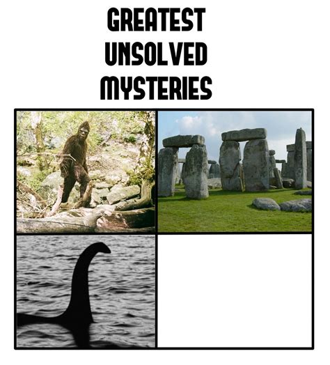 unsolved mysteries Meme Generator