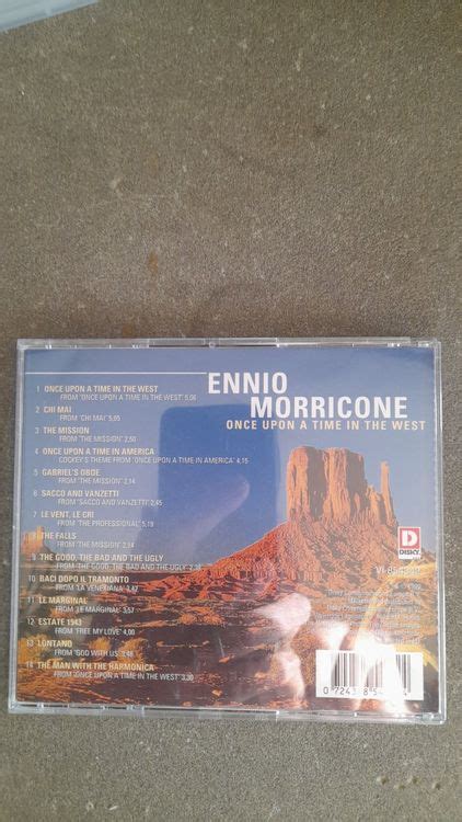 Ennio Morricone Once Upon A Time In The West Cd Kaufen Auf Ricardo