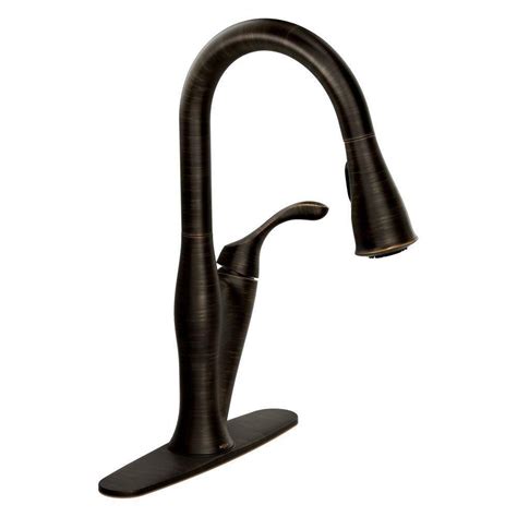 Moen Benton Single Handle Pull Down Sprayer Kitchen Faucet With Reflex