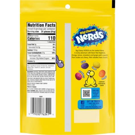 Nerds® Big Chewy Candy 10 Oz Smiths Food And Drug