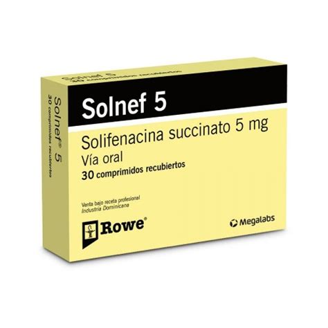 SOLNEF 5 MG 30 COMPRIMIDOS Farmashop