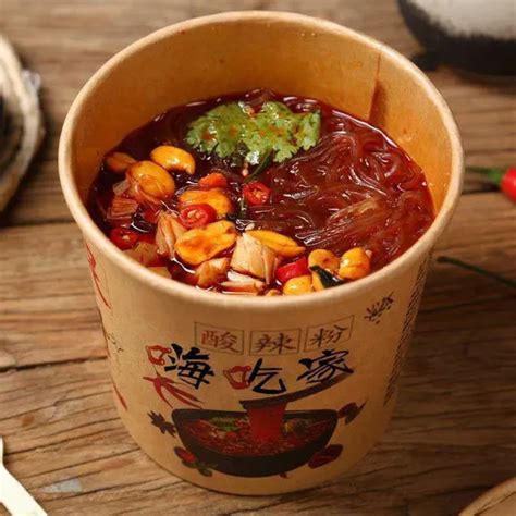 Hot And Sour Sweet Potato Vermicelli China Most Popular Instant Food Sour And Spicy