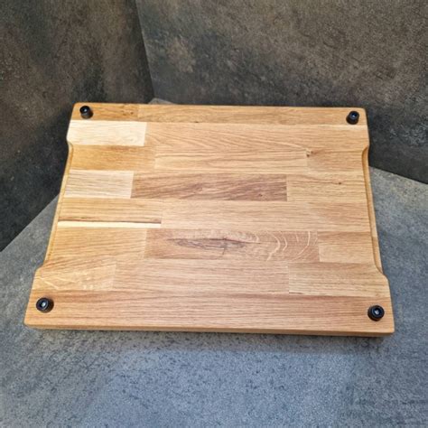 Solid Oak Chopping Board Butchers Block Cutting Board Etsy Uk