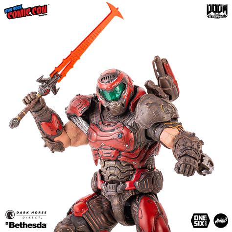 Doom Eternal Doom Slayer ⅙ Scale Action Figure Mondo Crimson Variant