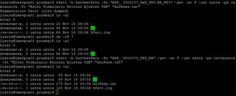 Segmentation Fault Core Dumped Harvest