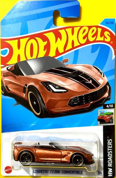 Hot Wheels Corvette C7 Z06 Convertible Lazada PH