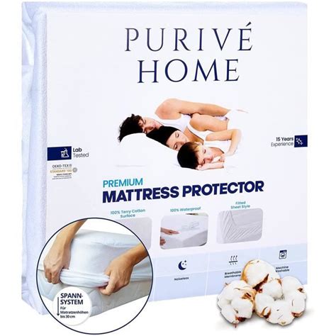 Matela Et Sommier Pour Adulte Limics24 Home Purive Protège Matelas