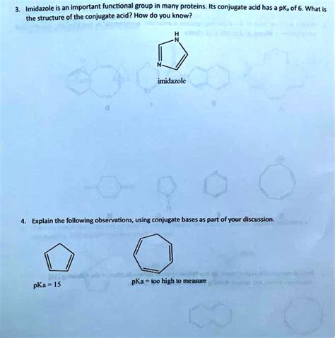 SOLVED Imidazole Is An Important Functional Group In Many Proteins Its