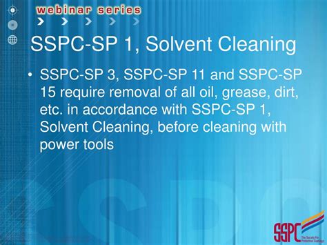 Ppt Steps To A More Effective Power Tool Cleaning Presented By Earl