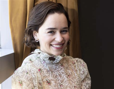 Emilia Clarke - Game of Thrones Season 8 Press Conference in New York ...