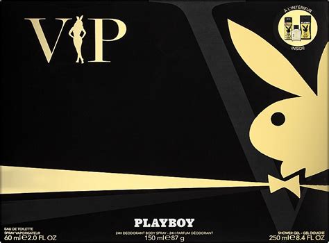 Playboy Vip For Him Edt Ml Sh Gel Ml Deo Spray Ml