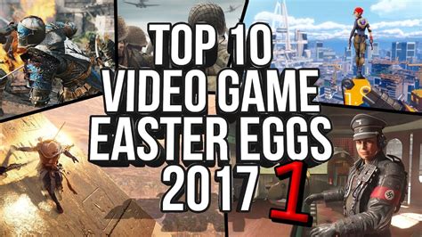 Top 10 Video Game Easter Eggs Of 2017 Part 1 Youtube