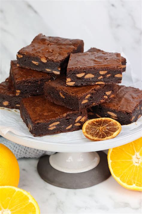 Chocolate Orange Brownies - Gills Bakes and Cakes