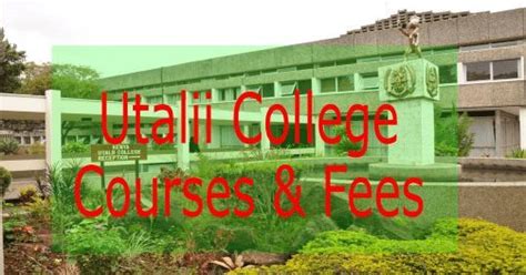 Utalii College Courses And Fee Structure Hospitality And Tourism