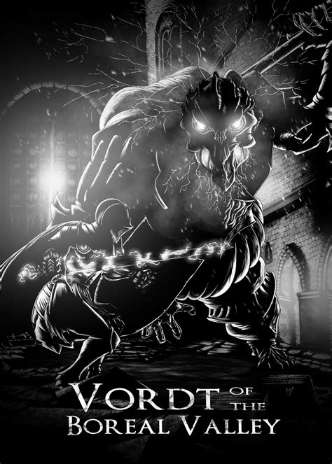 Here's the next boss in the collection. Vordt of the Boreal Valley. [OC ...