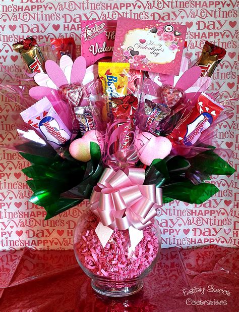 Valentine Candy Bouquet Valentines Candy Bouquet Valentine Candy Candy Bouquet Diy