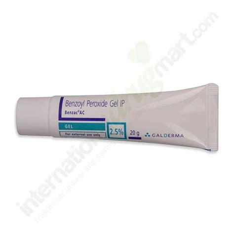 Buy Benzoyl Peroxide 2 5 Gel 20g Online IDM