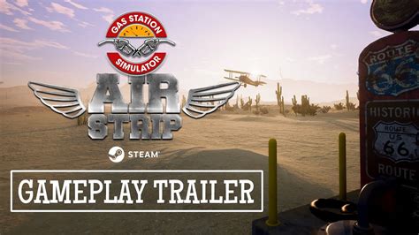 Gas Station Simulator Airstrip Dlc Gameplay Trailer Youtube