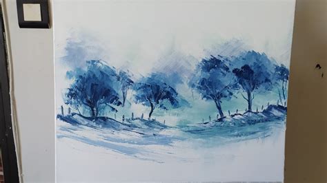 RÉALISER FACILEMENT UN TABLEAU FAÇON AQUARELLE par Nelly LESTRADE