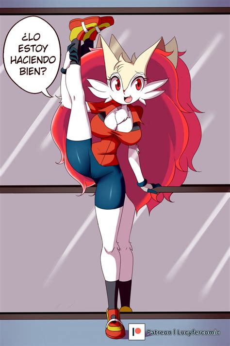 Trainer Braixen Lucyfer Comic