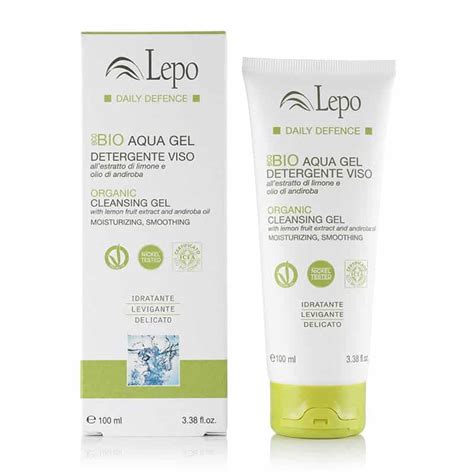 Ecobio Aqua Gel Detergente Viso All Estratto Di Limone E Olio Di