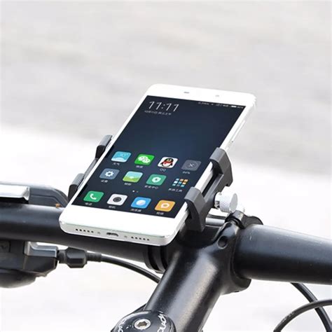 Aluminium Alloy Bicycle Bike Phone Mount Bracket Stand Mountain Bike