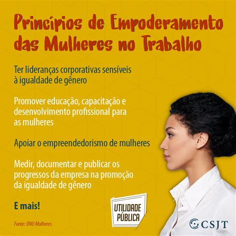 Empoderamento Das Mulheres No Trabalho