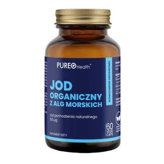 Pureo Health Jod Organiczny Z Alg Morskich Kapsu Ek Vege Cena