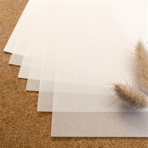 Transparentpapier DIN A4 transparent weiss 150 g m² Faltkarten