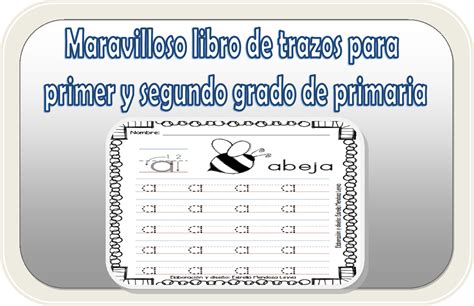 Maravilloso Libro De Trazos Para Primer Y Segundo Grado De Primaria Material Educativo