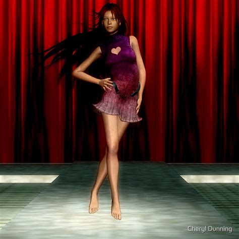 "catwalk pose" by Cheryl Dunning | Redbubble