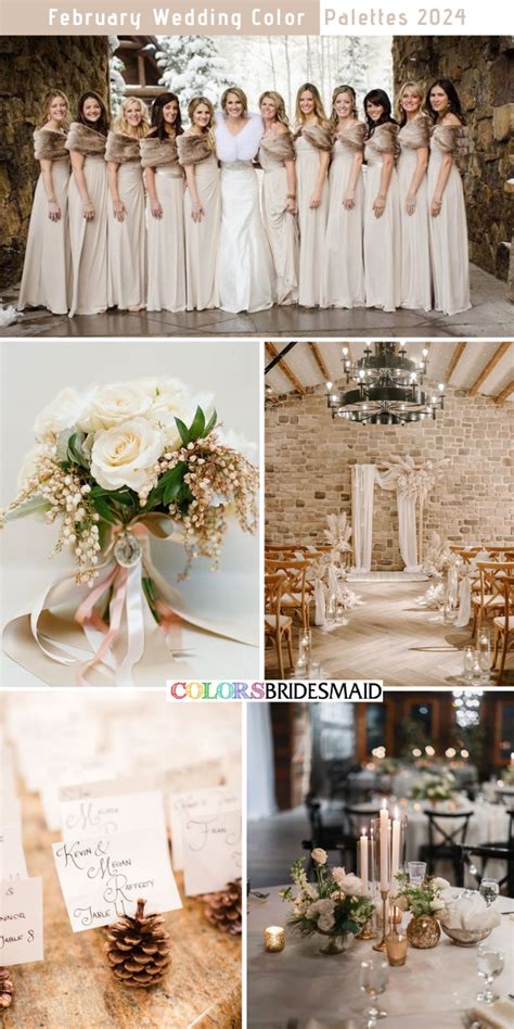 20+ Best February Wedding Color Combos Ideas - ColorsBridesmaid