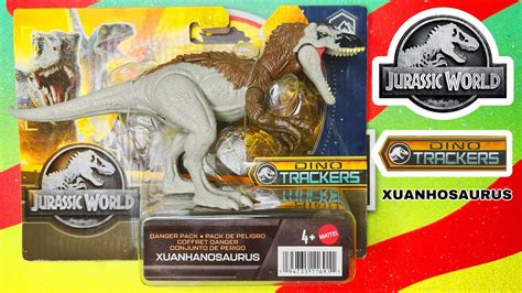 New Unboxing Jurassic World Dino Trackers Xuanhosaurus Toy Review