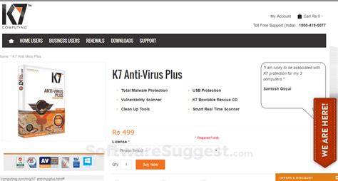 K7 Antivirus Pricing, Features, and Reviews (Jan 2025)