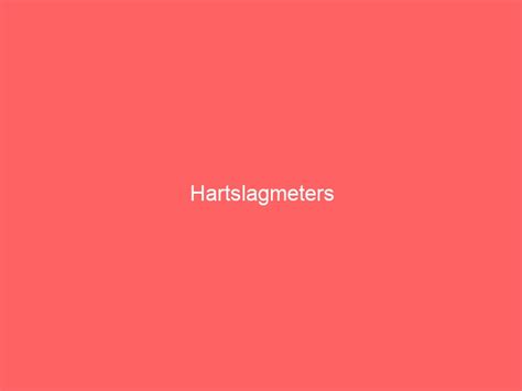 Hartslagmeters Goedgeschenk Nl Cadeau Geschenken Site