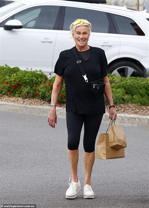 Deborra-Lee Furness looks fit and relaxed as she runs some errands in ...